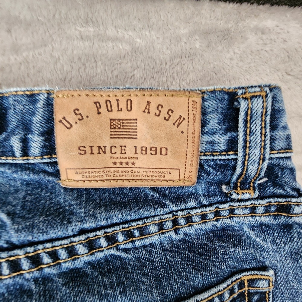 U.S. Polo Assn. Jeans - Mens Size 34x 34 - Blue - Mid Rise Straight Leg - Picture 5 of 9